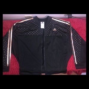 Girls XL Adidas Zip up Jacket